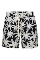 Palm Print Swim Shorts